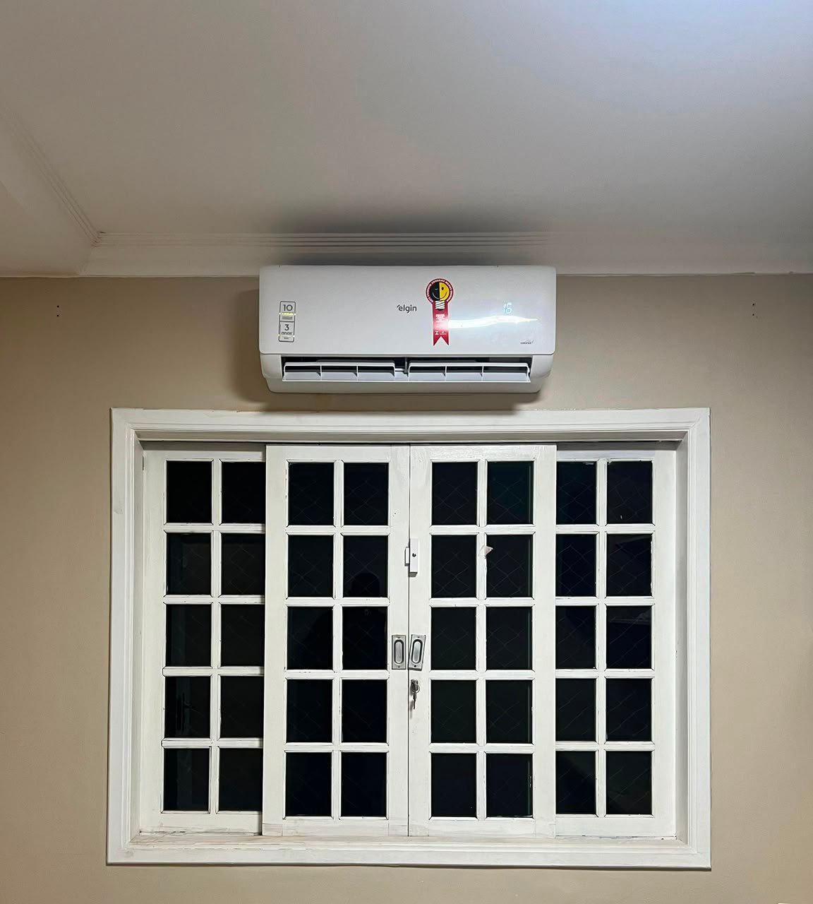 Ar-condicionado instalado pela WJA